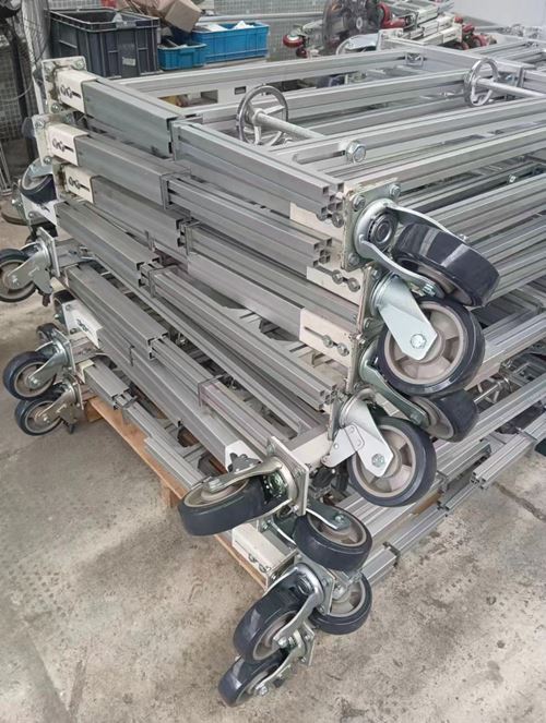 caster wheels installation